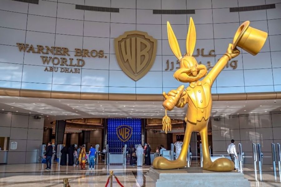 Attractions at Warner Bros Abu Dhabi
