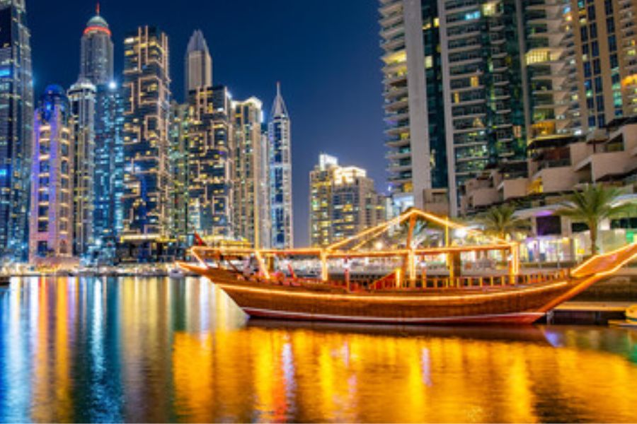 Dubai Dhow Cruise Marina